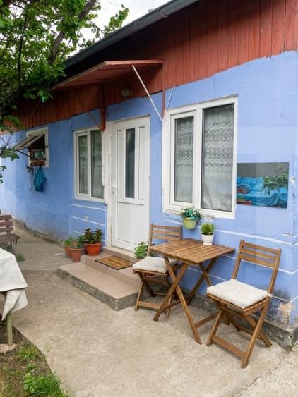 Casă individuală cu 2 camere cu Canalizare în Brăești