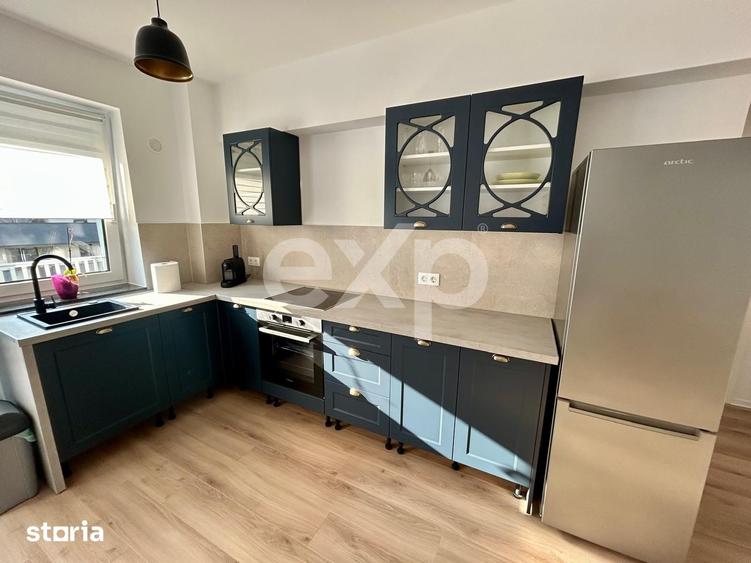 Apartament cu 3 camere decomandat, mobilat în Tractorul