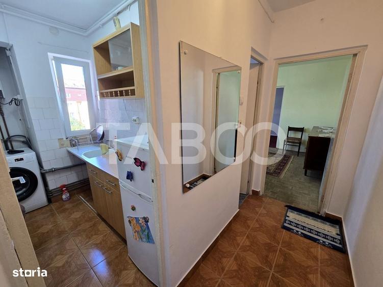 Apartament cu 2 camere nedecomandat în Mihai Viteazul