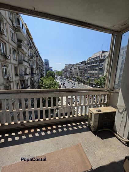 Piata Romana la metrou 2 camere decomandate 46,68 mp etaj 4/8 nemobilat, lift - 10