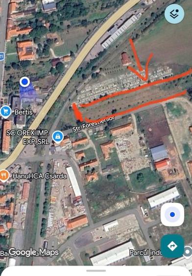 Teren agricol intravilan de 10000 mp, în Central