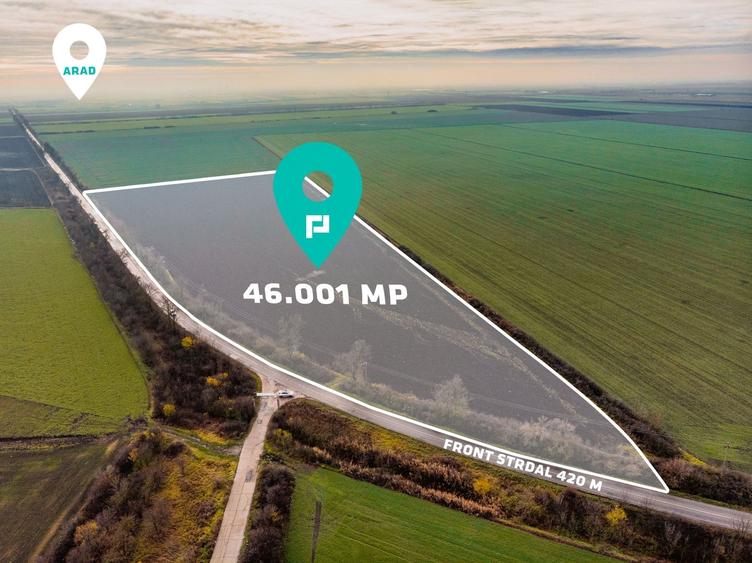Teren agricol extravilan de 46001 mp, în Gai