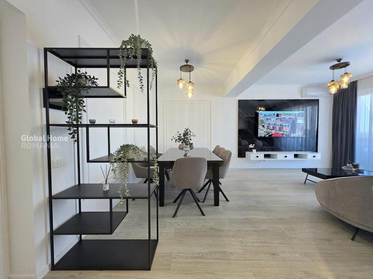 Apartament cu 3 camere decomandat, mobilat în Pipera