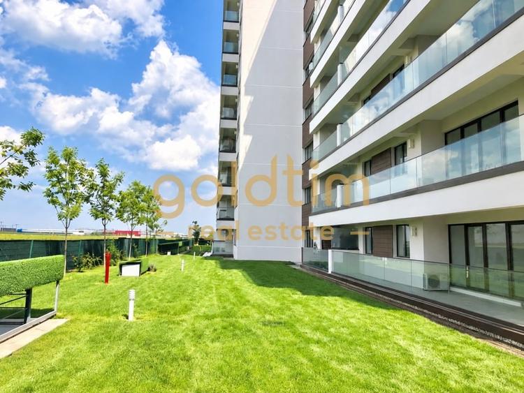 Apartament cu 2 camere semidecomandat, mobilat în Pipera