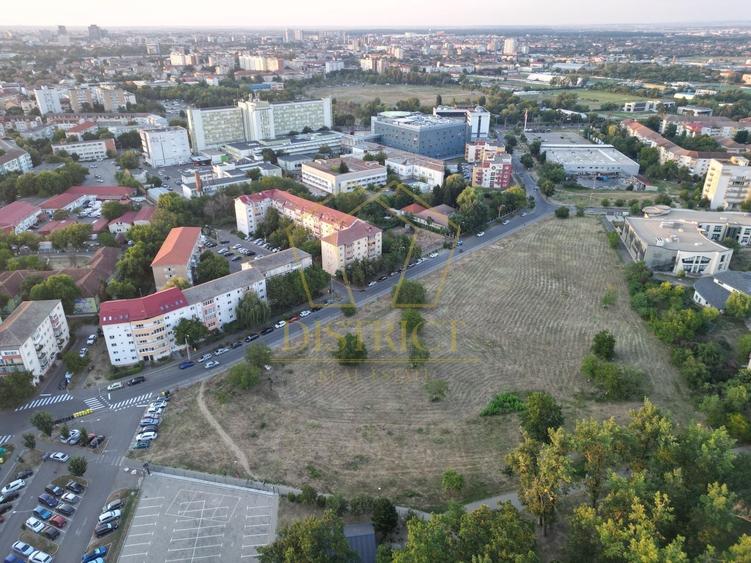 Teren Construcții intravilan de 3855 mp, în Spitalul Județean