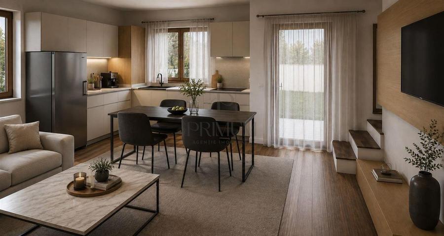 Duplex cu 4 camere cu Canalizare în Moșnița Veche