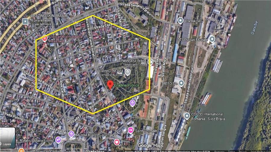 Teren intravilan de 252 mp, în Apollo