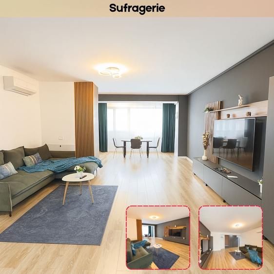 Apartament cu 2 camere decomandat în Central
