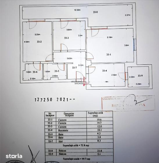 Apartament cu 3 camere decomandat în Theodor Pallady