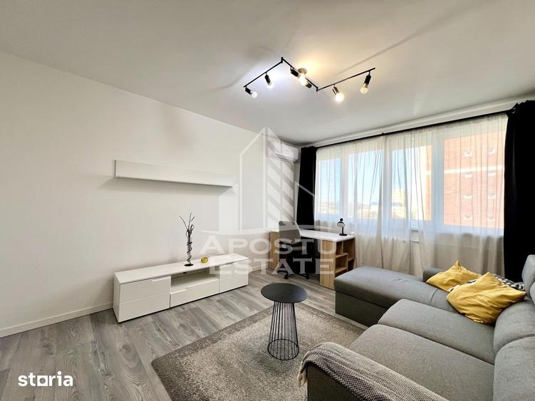 Apartament cu 2 camere, mobilat în Punctele Cardinale