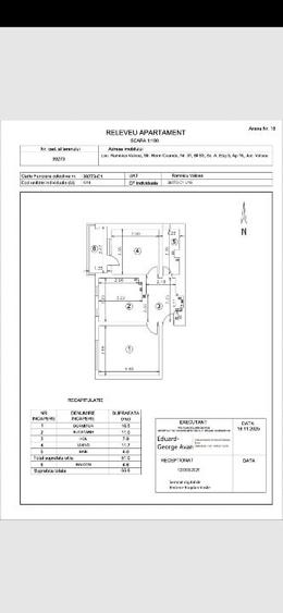 Apartament cu 2 camere decomandat, mobilat în Nord