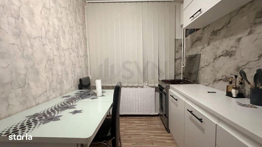 Apartament cu 2 camere, mobilat în Tei