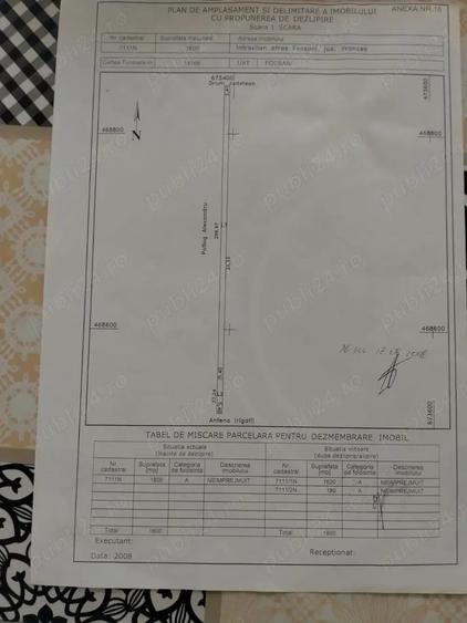 Teren de 520 mp, în Suraia
