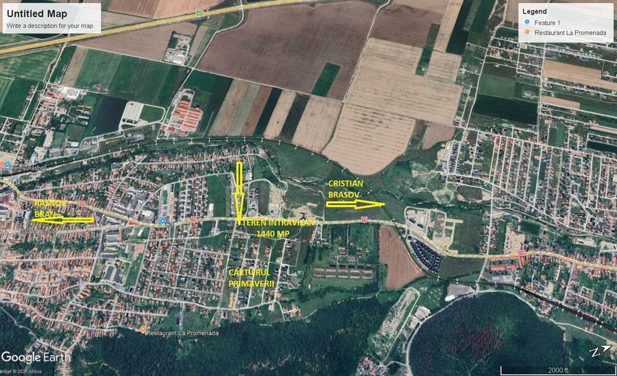 Teren Construcții intravilan de 1440 mp, în Primăverii