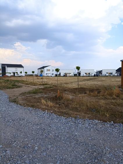 Parcela teren cu autorizatie de constructi si utilitati duplex Mosnita - 1