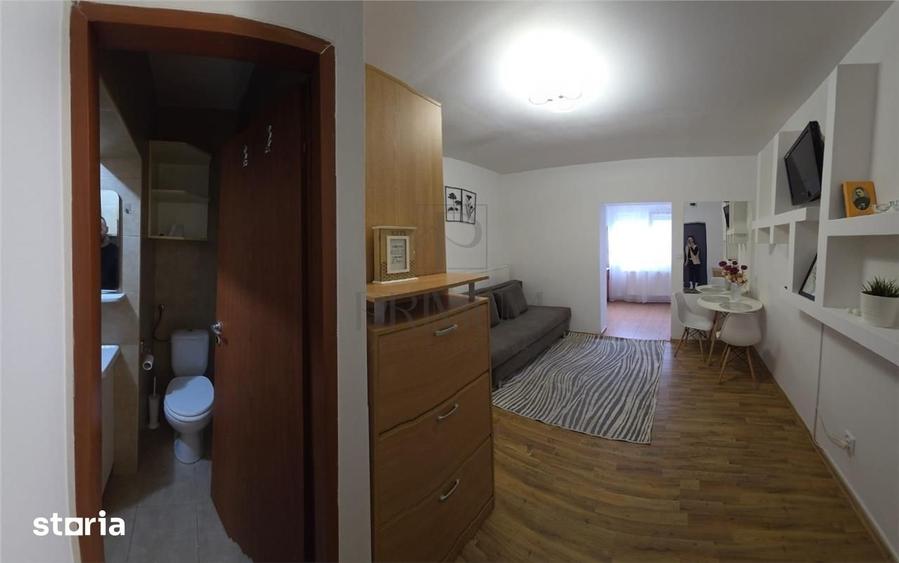 Garsonieră decomandată, mobilată în Freidorf