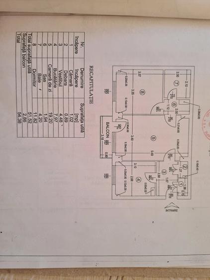 Apartament cu 2 camere semidecomandat în Alexandriei