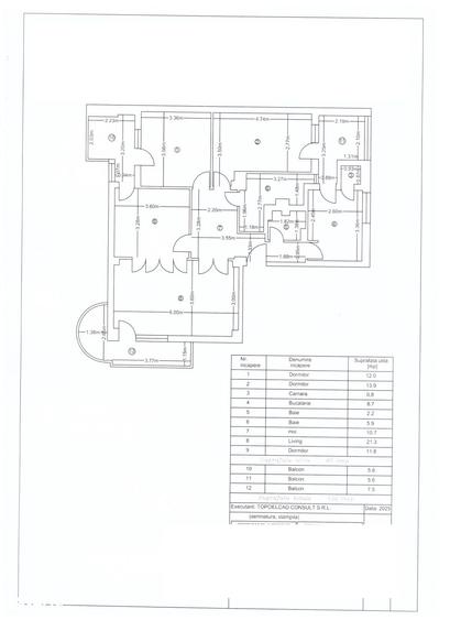 Apartament 4 camere decomandat ultracentral,Liceul Carol I,CT,106 mp. - 1