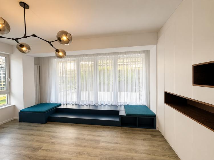 Apartament cu 3 camere semidecomandat în Floreasca