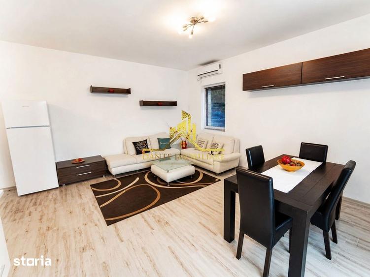 Apartament cu 2 camere semidecomandat, mobilat în Bună Ziua