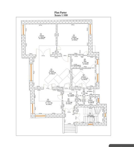 Casă individuală cu 12 camere cu Teren 600 Mp în Hipodrom 1
