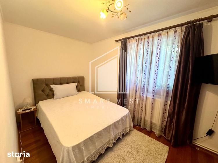 Apartament cu 3 camere semidecomandat, mobilat în Cloșca