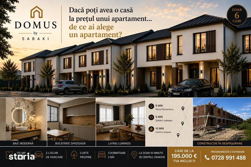 Casă cu 4 camere cu Teren 125 Mp în Exterior Vest