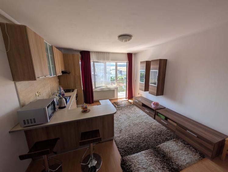 Apartament cu 2 camere semidecomandat, mobilat în Baciu