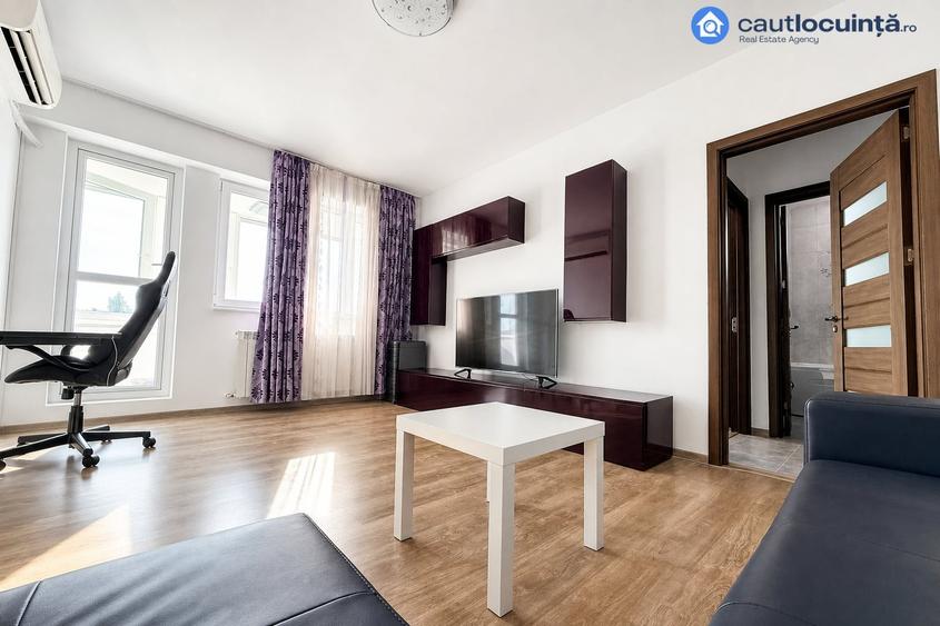 Apartament cu 2 camere semidecomandat, mobilat în Grivița