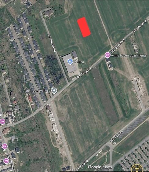 Teren Construcții intravilan de 2500 mp, în Balotești