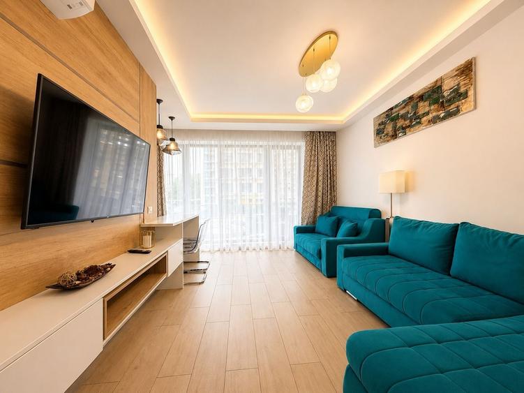 Apartament cu 2 camere decomandat, mobilat în Mamaia