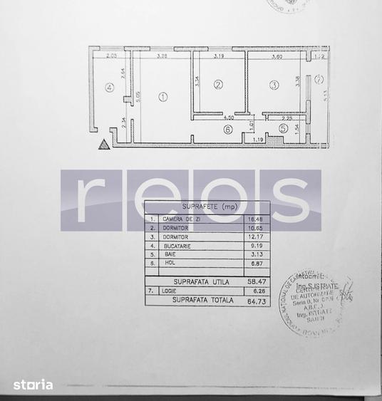 VANZARE APARTAMENT 3 CAMERE 65MP METROU IANCULUI DUBLU VEDERE SEMIDECO - 4