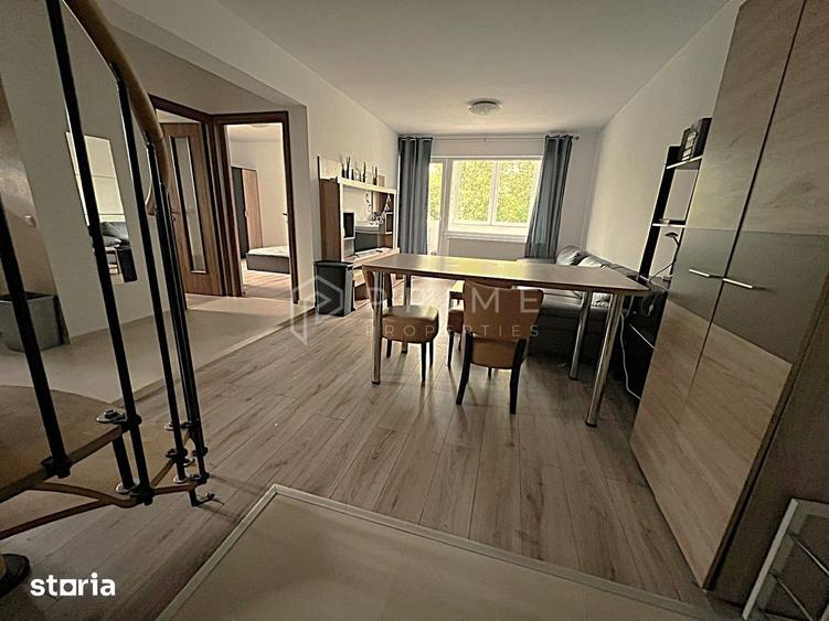 Apartament cu 4 camere, mobilat în Cornișa