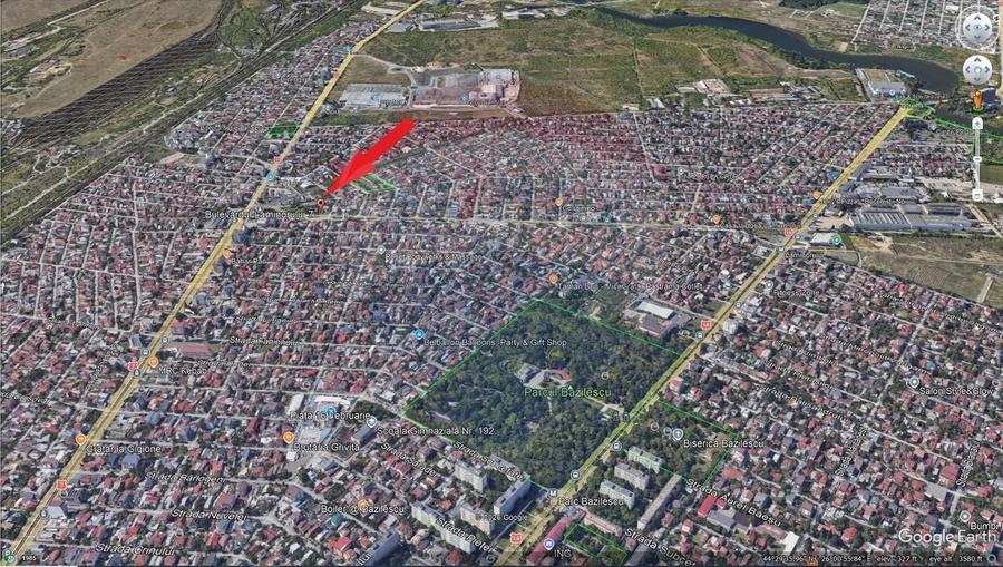 Teren Construcții intravilan de 310 mp, în Bd. Laminorului