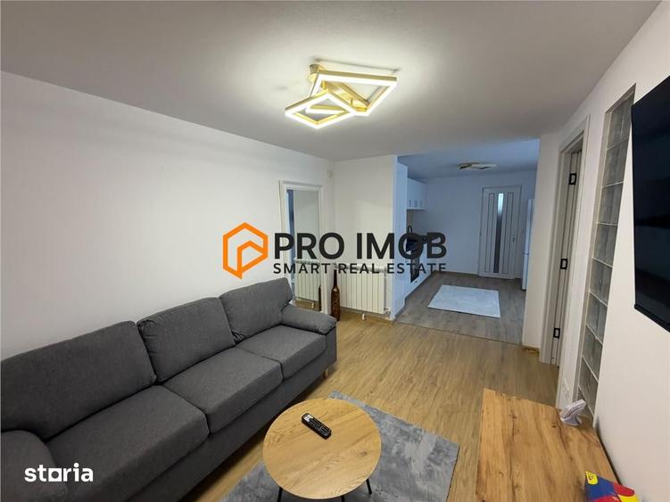 Apartament cu 2 camere decomandat, mobilat în Broșteni