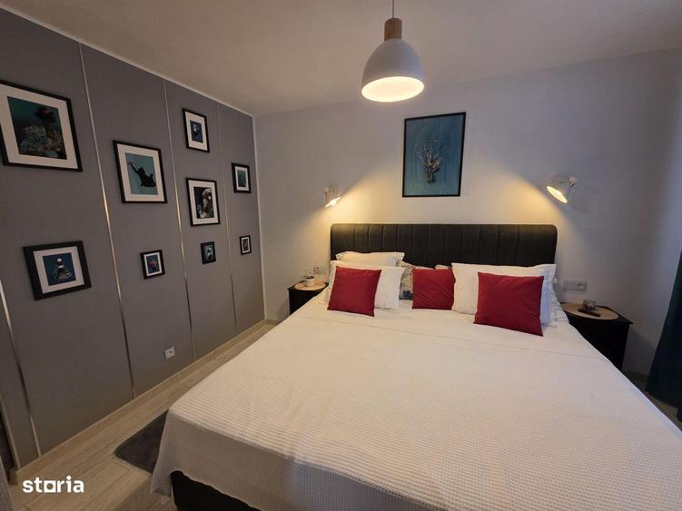 Casa str Sirenelor parter + subsol mobilata modern curte comuna - 3