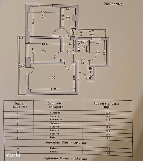 APARTAMENT 3 CAMERE TEI | PARC PLUMBUITA - 2