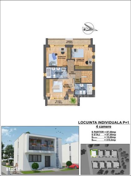 Otopeni | Casa individuala + teren 295 mp | 130.000 - 7