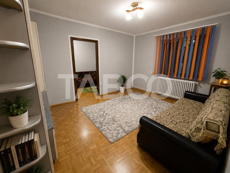 Apartament cu 2 camere nedecomandat, mobilat în Mihai Viteazul