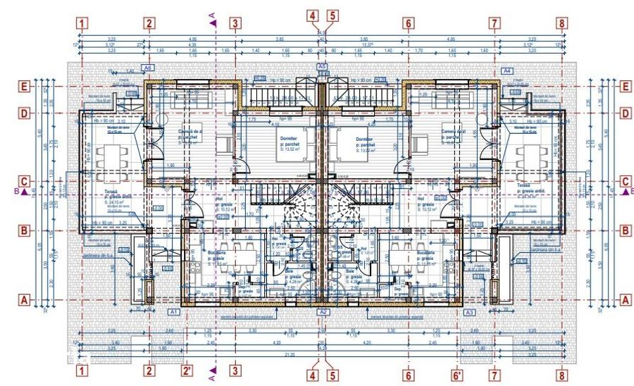 Casă cu 5 camere cu Teren 250 Mp în Gilău