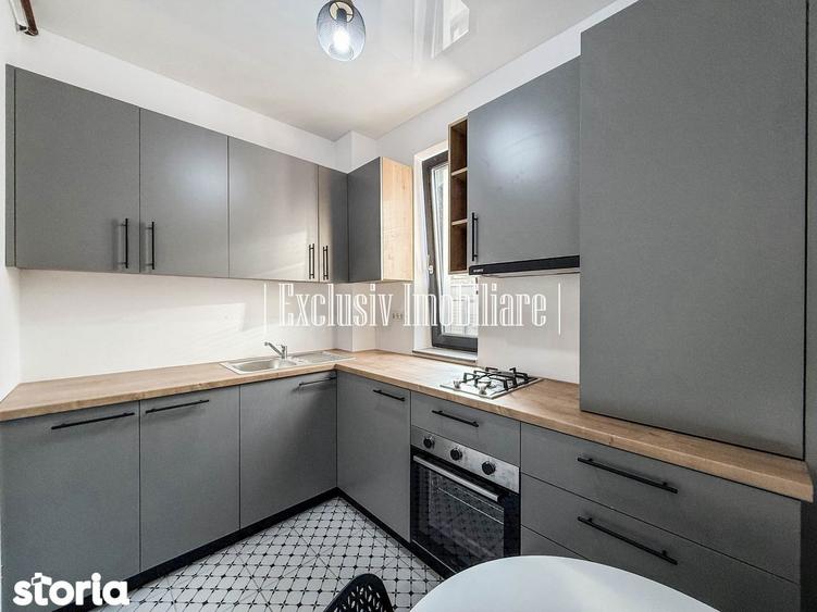 Apartament cu 2 camere decomandat, mobilat în Central