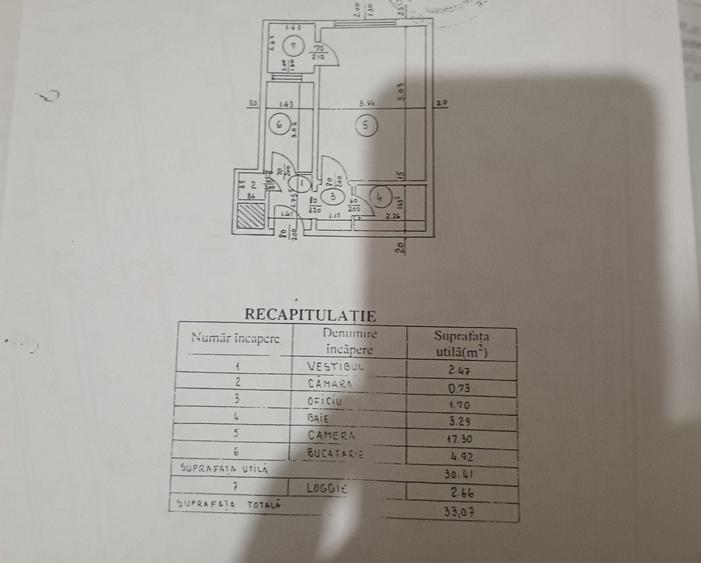 Garsonieră decomandată în Câmpia Libertății