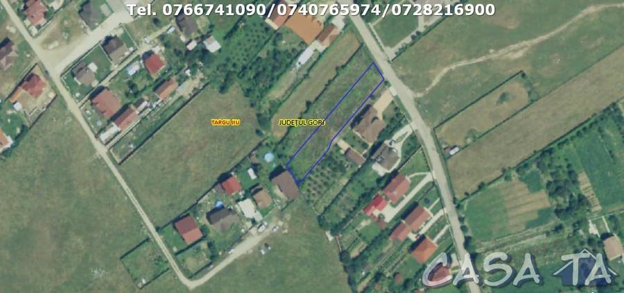 Teren Construcții intravilan de 2266 mp, în Central