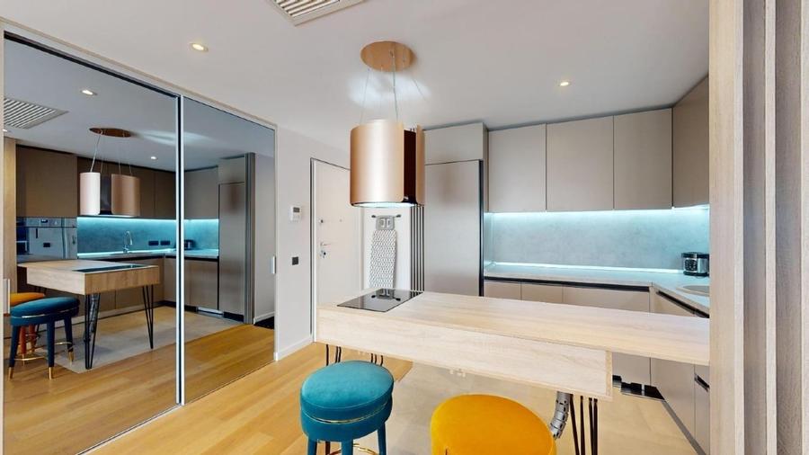 Apartament cu 2 camere decomandat, mobilat în Herăstrău