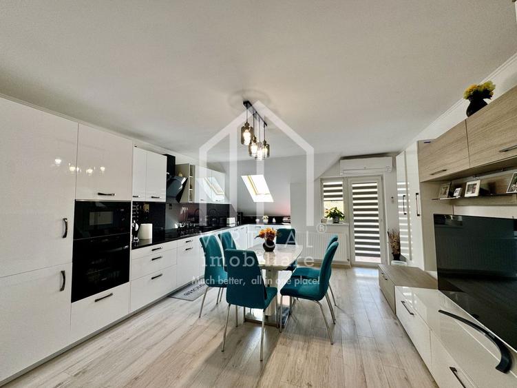 Apartamet cu 3 camere, 61mp utili+2 balcoane, etaj 3, mobilat Selimbar - 13