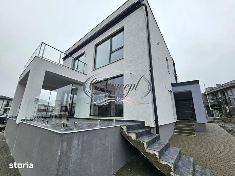 Proprietate moderna cu design exterior deosebit in Popesti - 5