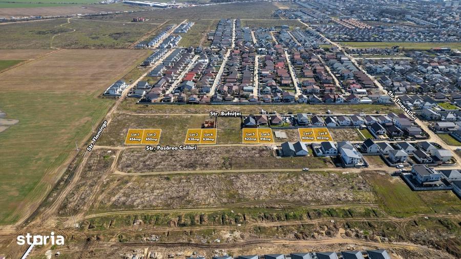 PANTELIMON - TINERETULUI, TEREN 406 MP, FRONT 14 M! - 3