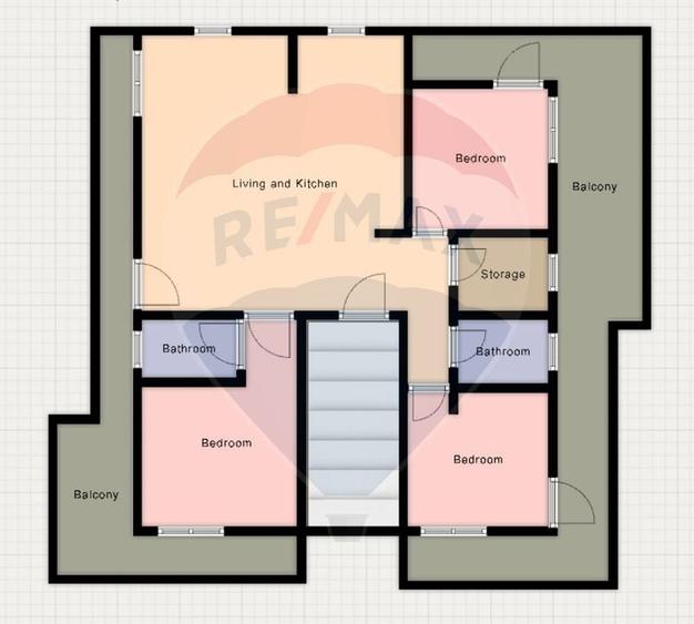 Apartament cu 4 camere decomandat în Mănăștur