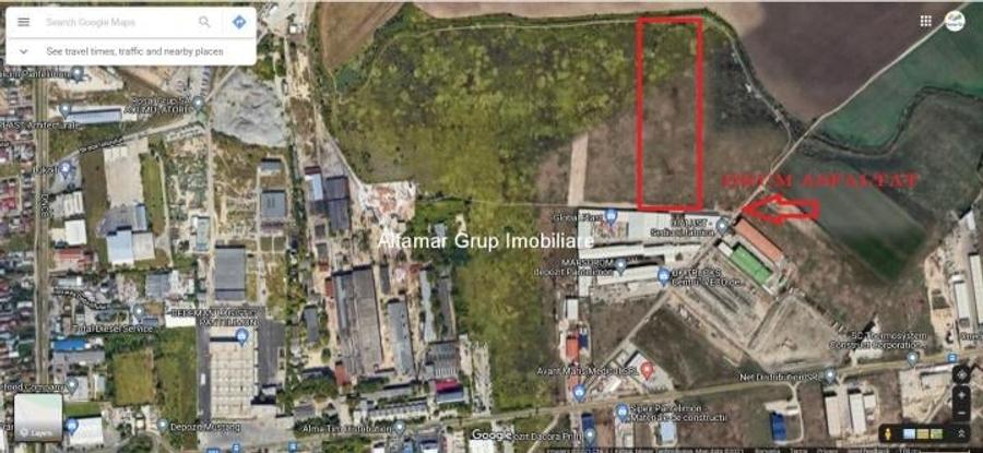 Teren Construcții intravilan de 30000 mp, în Sud-Vest
