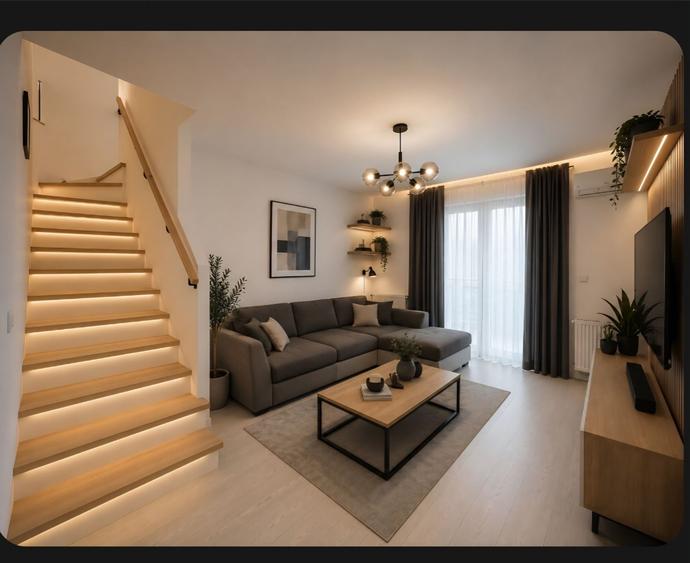 Apartament cu 2 camere decomandat în Rudicica